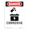 Signmission Safety Sign, OSHA Danger, 10" Height, Portrait, D-V-2003 OS-DS-D-710-V-2003 - alternate 1